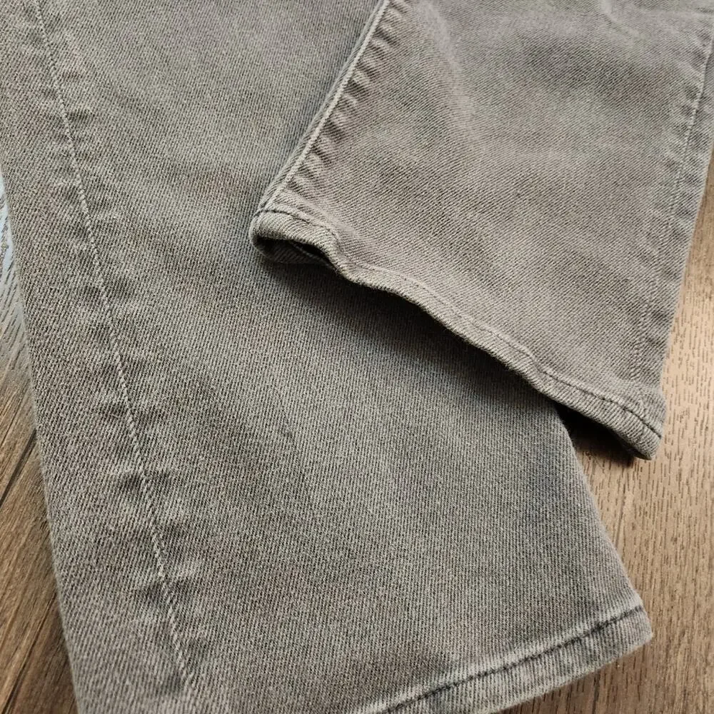 Banana Republic Men's The Traveler Slim Jeans Light Gray Size 35x34